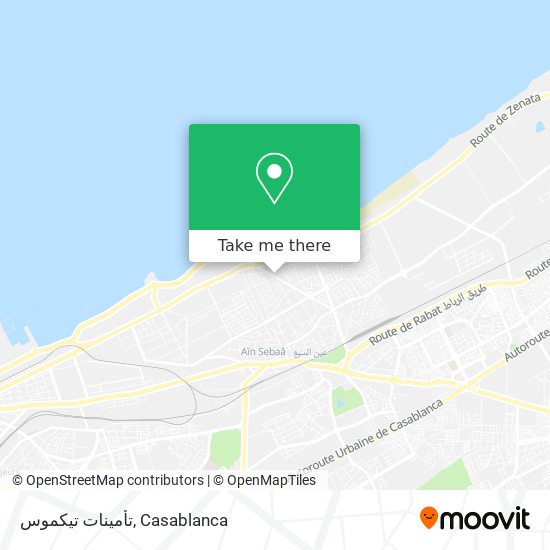 تأمينات تيكموس map