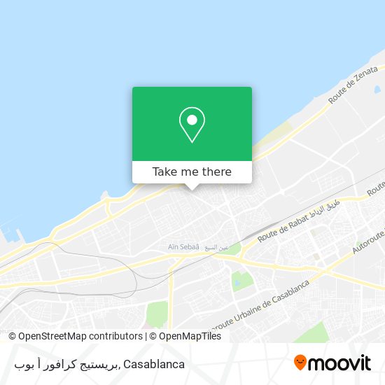 بريستيج كرافور أ بوب map