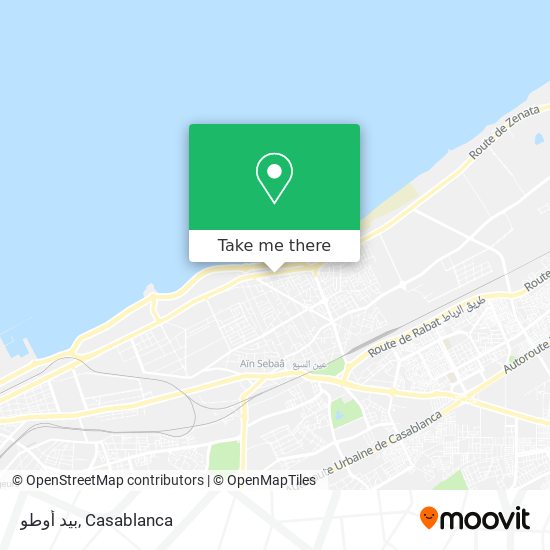 بيد أوطو map