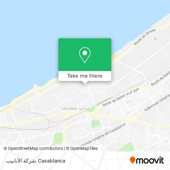 شركة الأنابيب map