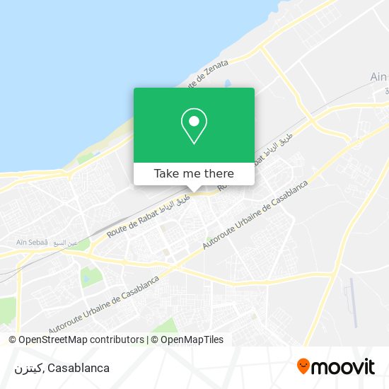 كيتزن map