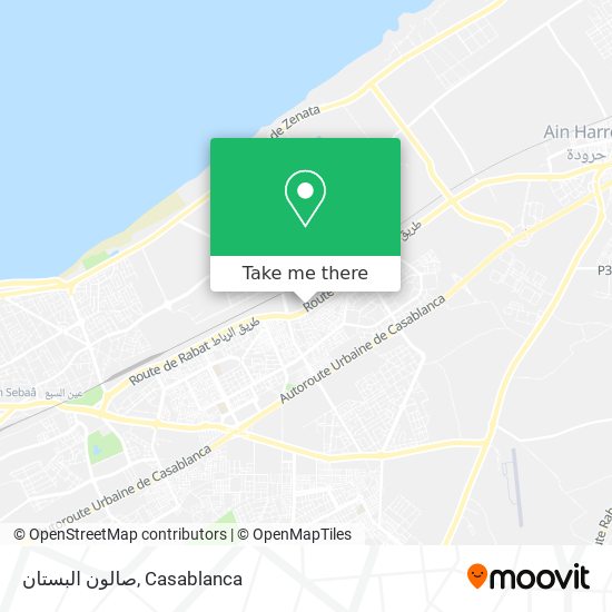 صالون البستان map