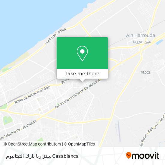 بيتزاريا بارك التيتانيوم map