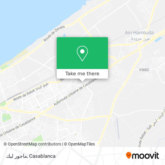 ماجور ليك map