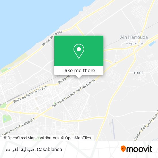 صيدلية الفرات map