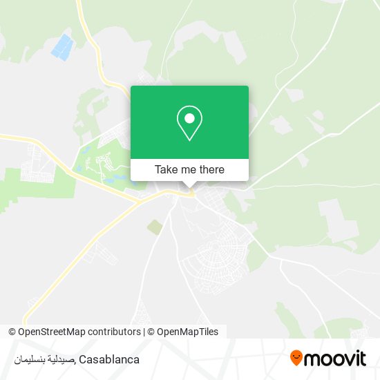 صيدلية بنسليمان map