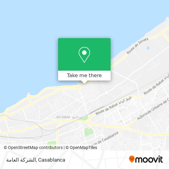 الشركة العامة map