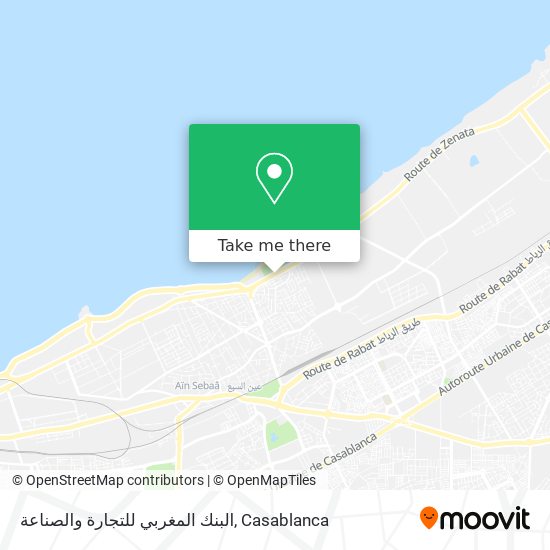 البنك المغربي للتجارة والصناعة map