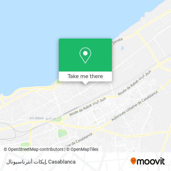 إيكات أنترناسيونال map