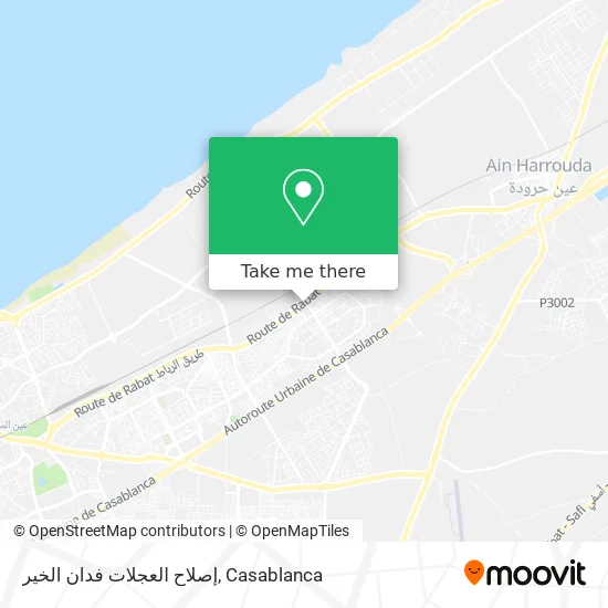 إصلاح العجلات فدان الخير map