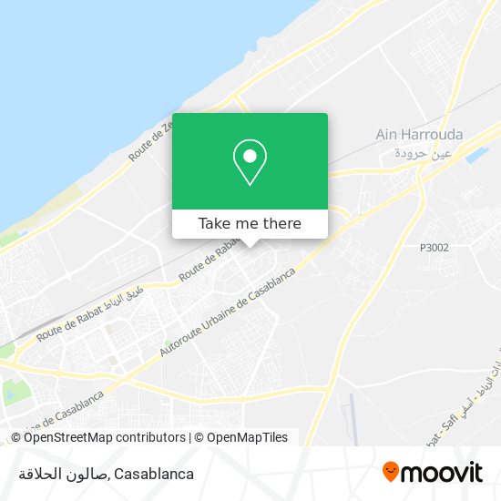 صالون الحلاقة map