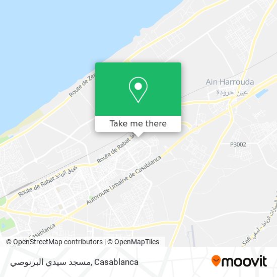 مسجد سيدي البرنوصي map