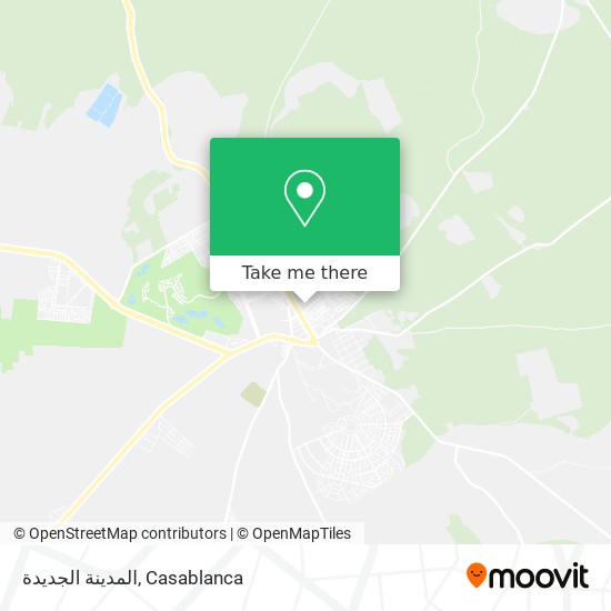 المدينة الجديدة map