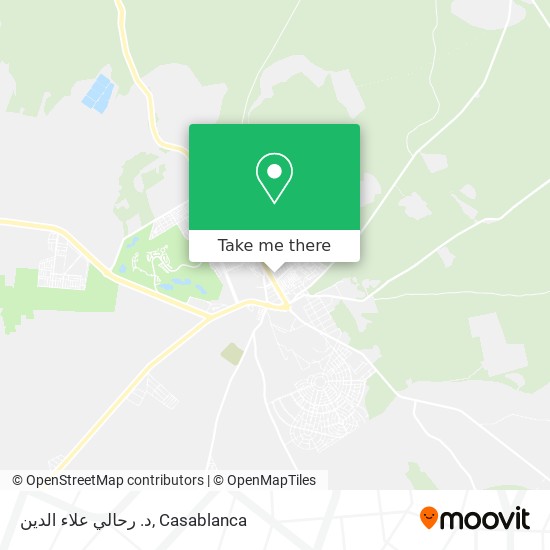 د. رحالي علاء الدين map