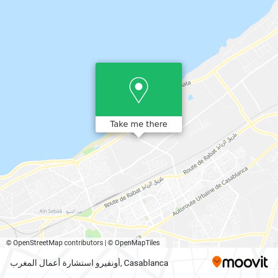أونفيرو استشارة أعمال المغرب map