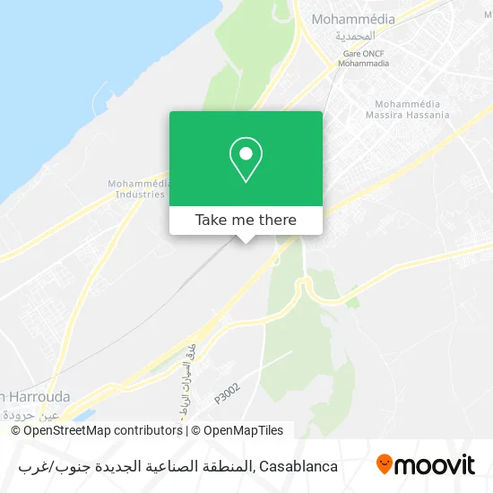 المنطقة الصناعية الجديدة جنوب / غرب map