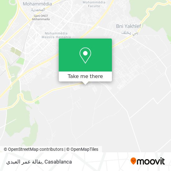 بقالة عمر العبدي map