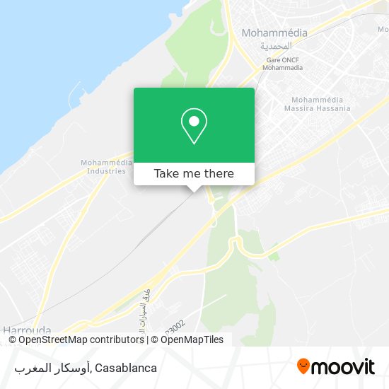 أوسكار المغرب map