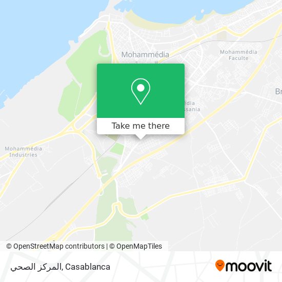 المركز الصحي map