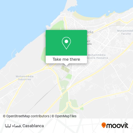 فضاء ليليا map