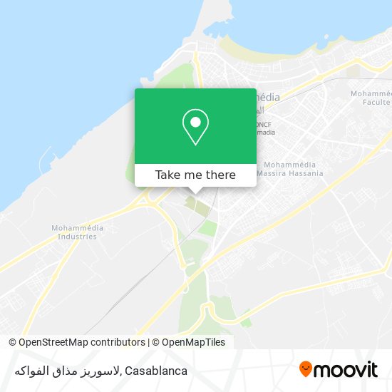 لاسوريز مذاق الفواكه map