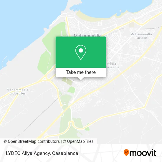 ليدك وكالة العالية map