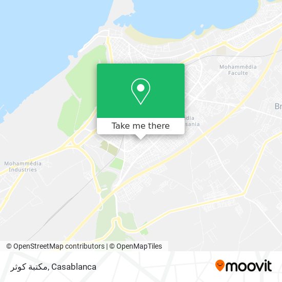 مكتبة كوثر map