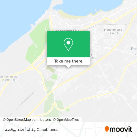 بقالة أحمد بوقصة map