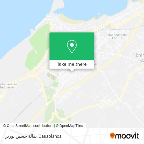 بقالة حسين بوزير map