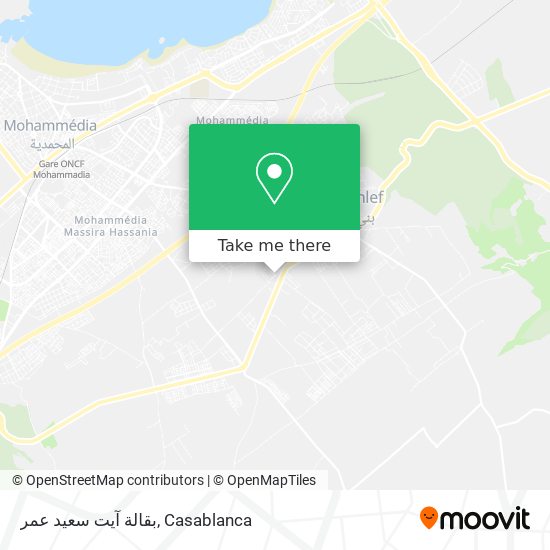 بقالة آيت سعيد عمر map