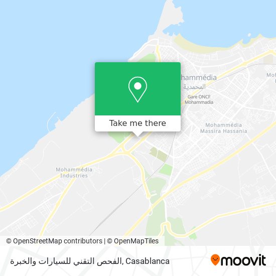 الفحص التقني للسيارات والخبرة map