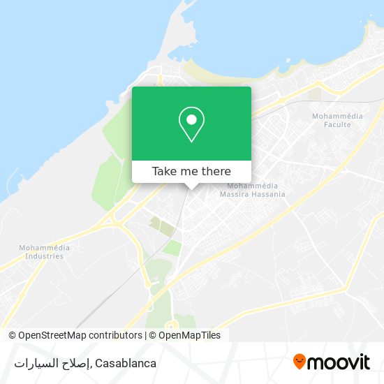 إصلاح السيارات map