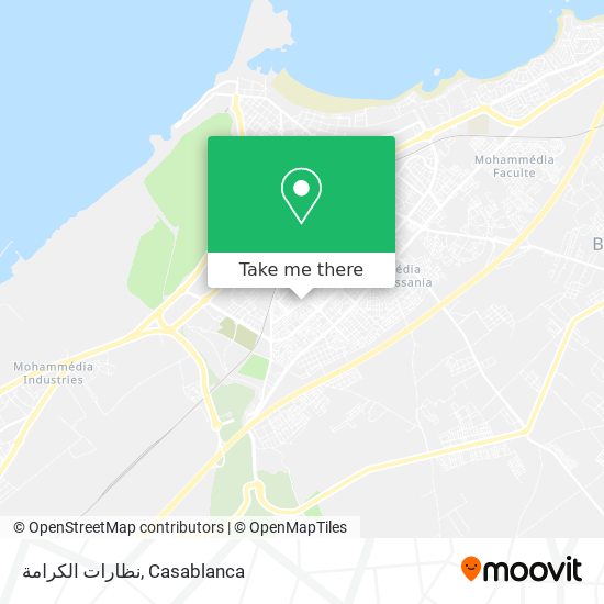 نظارات الكرامة map
