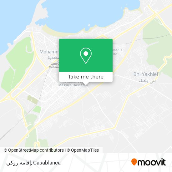 إقامة روكي map