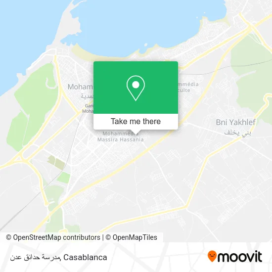 مدرسة حدائق عدن map