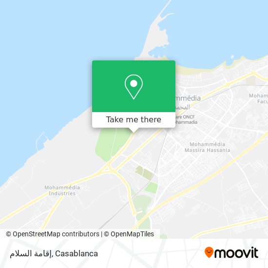 إقامة السلام map