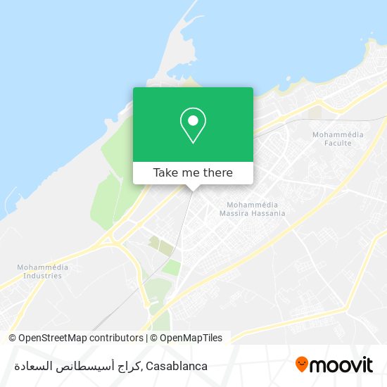 كراج أسيسطانص السعادة map