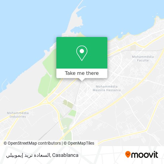 السعادة تريد إيموبيلي map