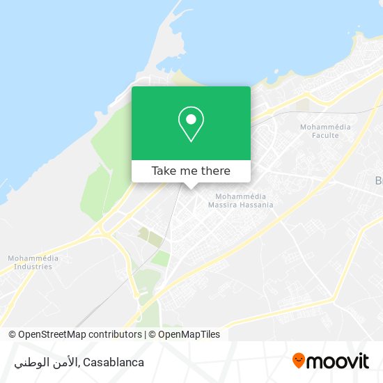 الأمن الوطني map