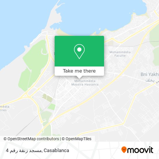 مسجد زنقة رقم 4 map