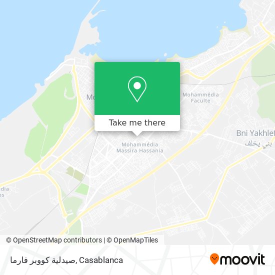 صيدلية كووبر فارما map