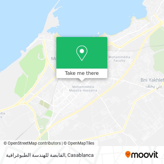 القابضة للهندسة الطبوغرافية map