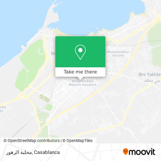 محلبة الزهور map