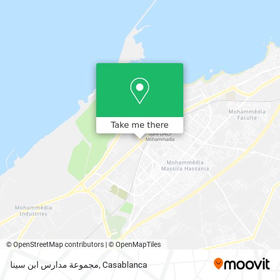 مجموعة مدارس ابن سينا map