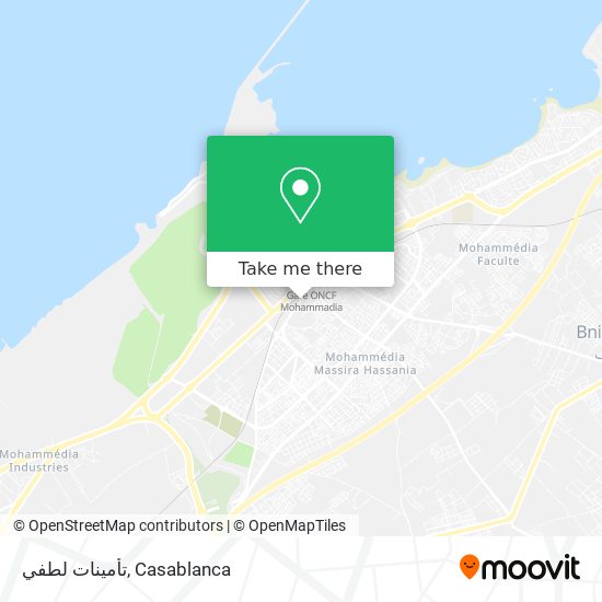 تأمينات لطفي map