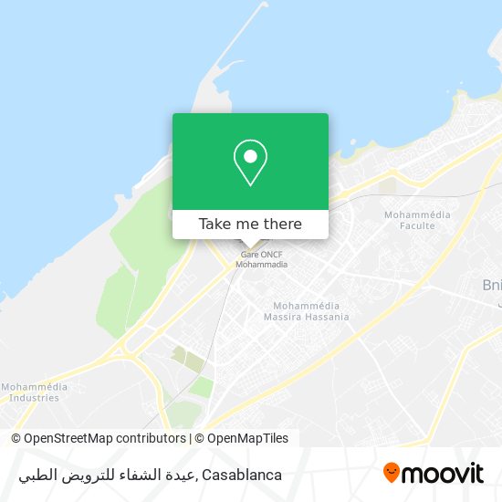 عيدة الشفاء للترويض الطبي map