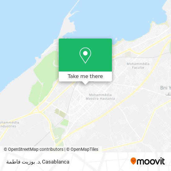 د. بوزيت فاطمة map