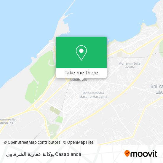 وكالة عقارية الشرقاوي map