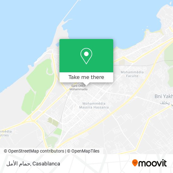 حمام الأمل map