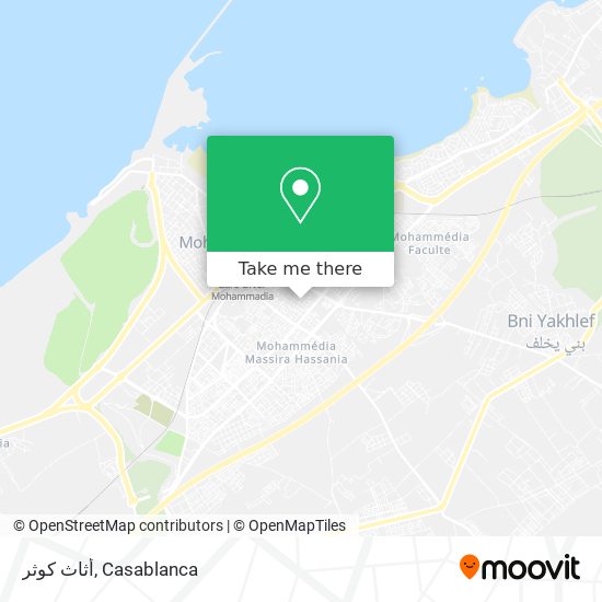 أثاث كوثر map